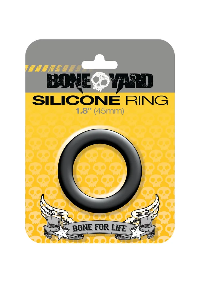 Boneyard Boneyard Silicone Ring 45mm Black Anal