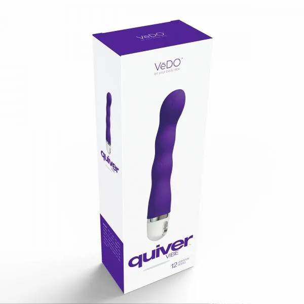 Quiver Mini Vibe Into You Indigo VeDO Vibrators Quiver Mini Vibe Into You Indigo VeDO Vibrators