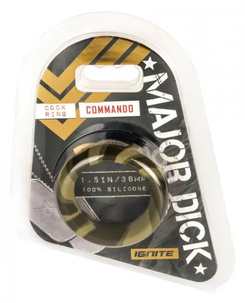 Si Novelties Male Sex Toys Major Dick Commando 15 Inches Wide Silicone Cock Ring Si Novelties Male Sex Toys Major Dick Commando 15 Inches Wide Silicone Cock Ring