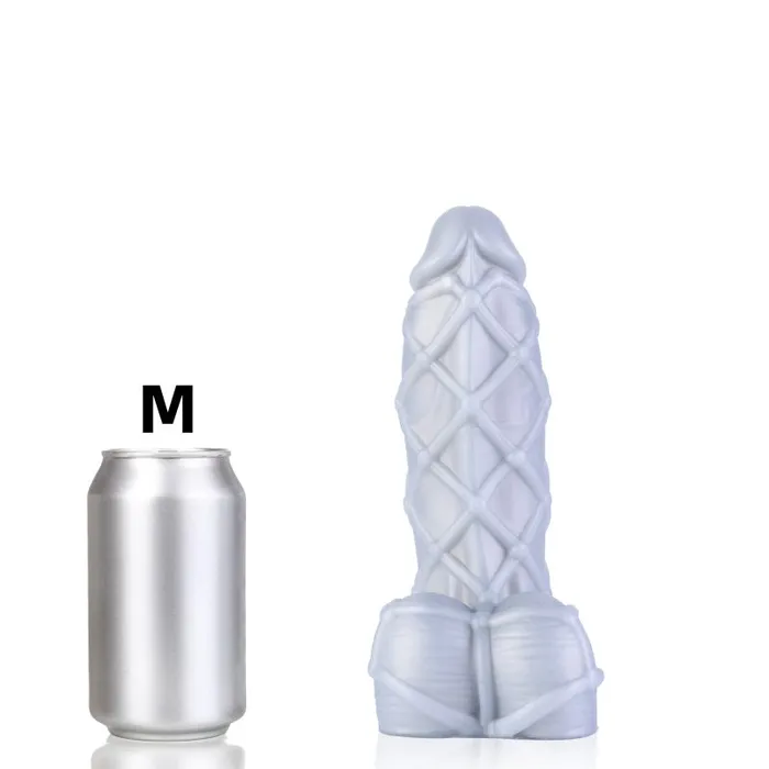 Sport Fucker Female Sex Toys Liquid Silicone Dildo Fetishique Medium Silver