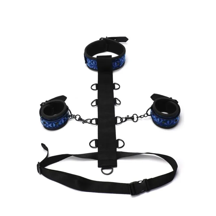 Whipsmart Anal Diamond Body Restraint 3 Piece Set Blue