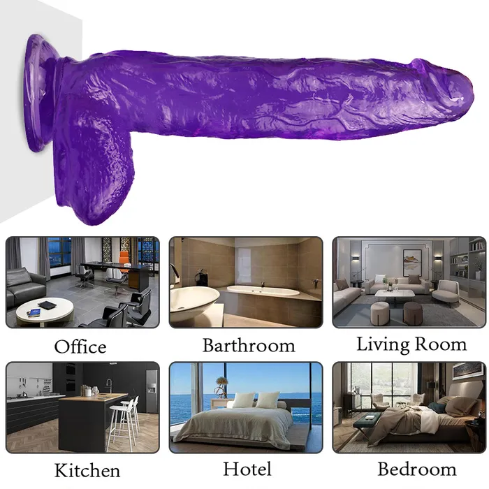  Dildos Big thick purple dildo