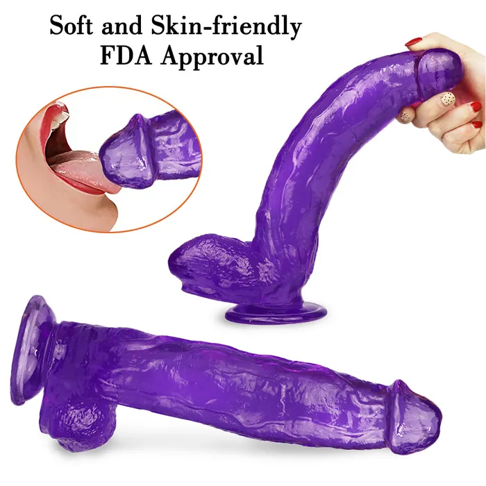  Dildos Big thick purple dildo