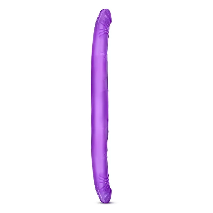 Dildos Blush Novelties B Yours 16 Purple Double Dildo
