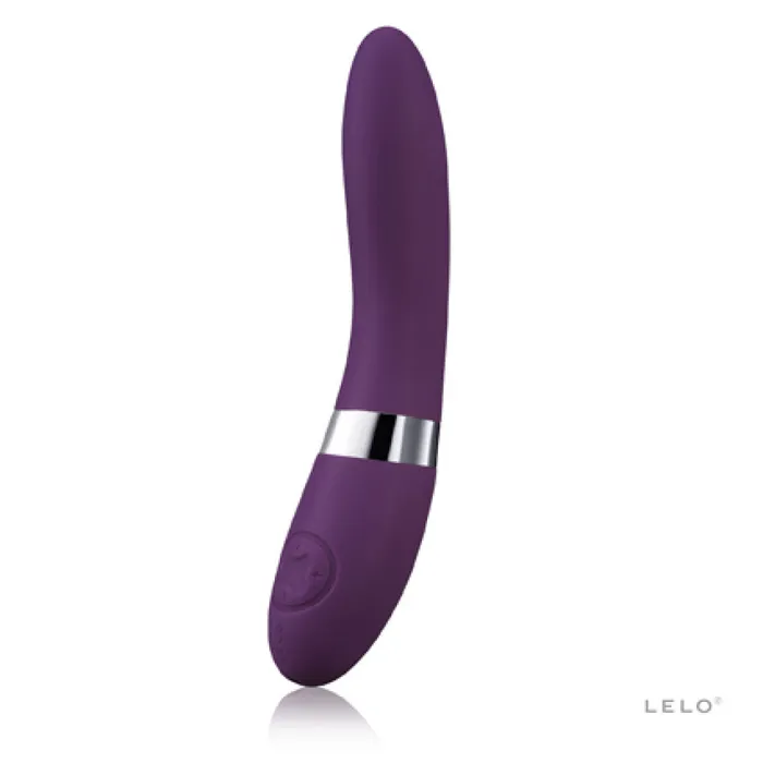 Lelo Luxury Silicone Gspot Vibrator Lelo Elise 2 Purple Vibrators