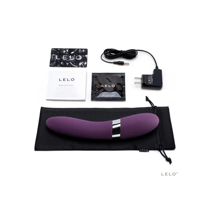 Lelo Luxury Silicone Gspot Vibrator Lelo Elise 2 Purple Vibrators