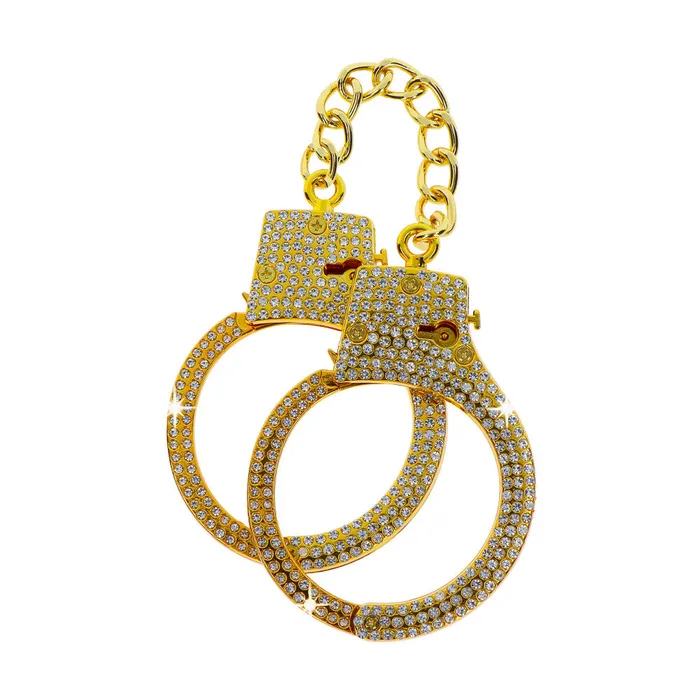 Luxury Metal Handcuffs Diamond Cuffs Gold Taboom Couples