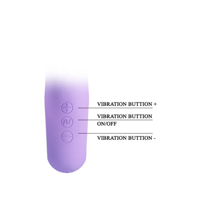 Pretty Love Female Sex Toys Canrol Rechargeable Silicone Rabbit Vibrator