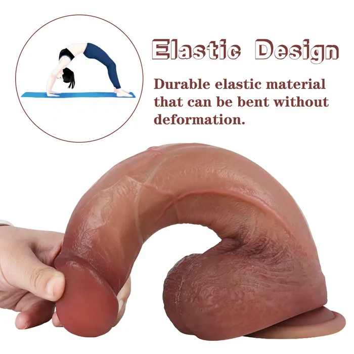 Dildos MD MD Johnson 945 Huge Realistic Silicone Dildo