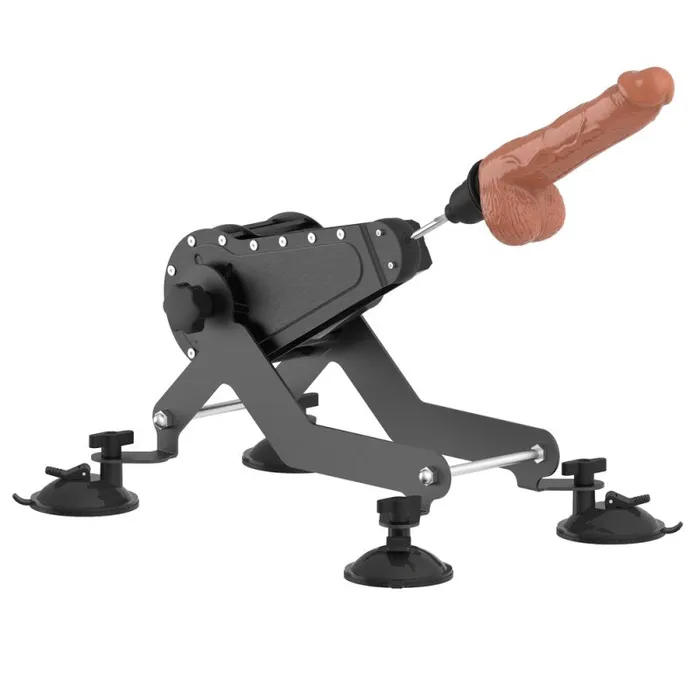 Female Sex Toys ZSex ZSex 522 Remote Control Auto Thrusting Sex Machine Kit with Realistic Dildo