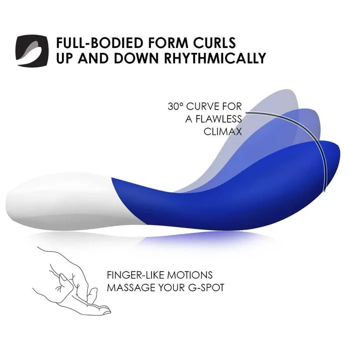 Lelo Vibrators Lelo Mona Wave Midnight Blue Vibrator Lelo Vibrators Lelo Mona Wave Midnight Blue Vibrator