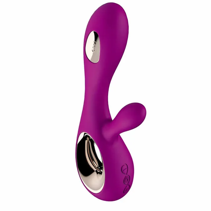 LELO Vibrators LELO Soraya Wave Deep Rose Rabbit Vibrator