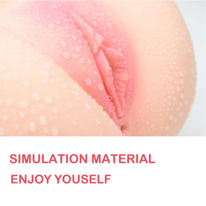 MD Male Sex Toys MD Booty Mini Silicone Ass Pussy Masturbator Sex Doll